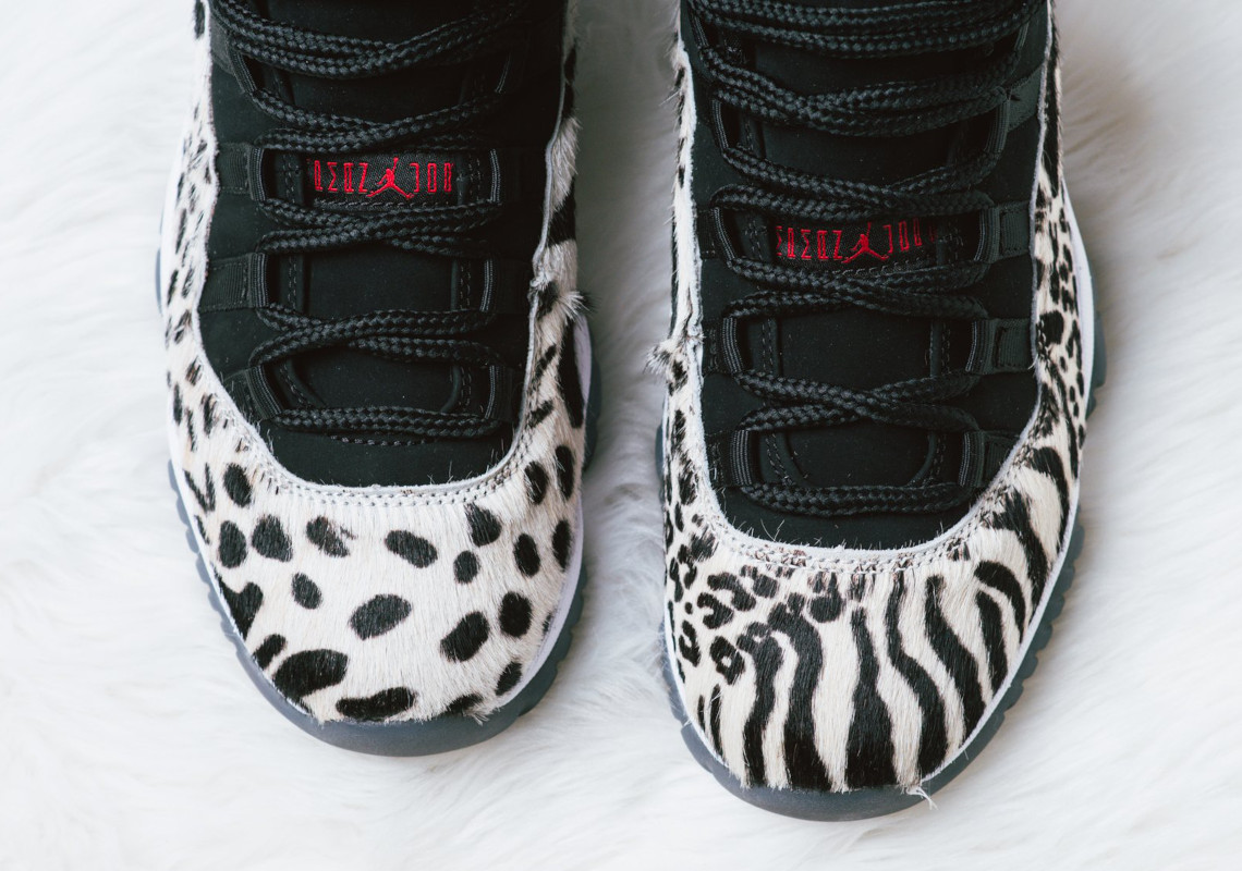 Wmns Air Jordan 11 Animal Instinct Ar0715 010 7