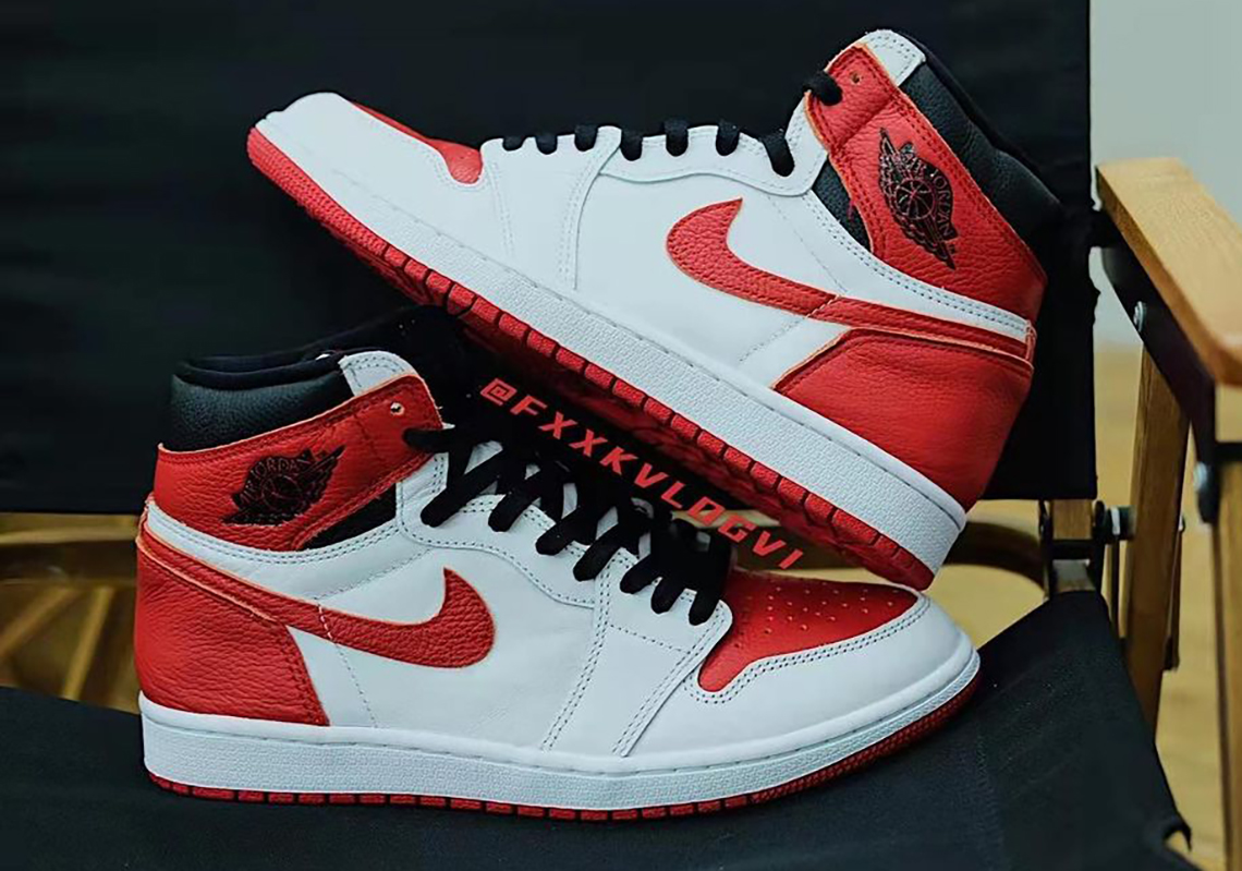 Best Look At The Air Jordan 1 Retro High OG “Heritage”