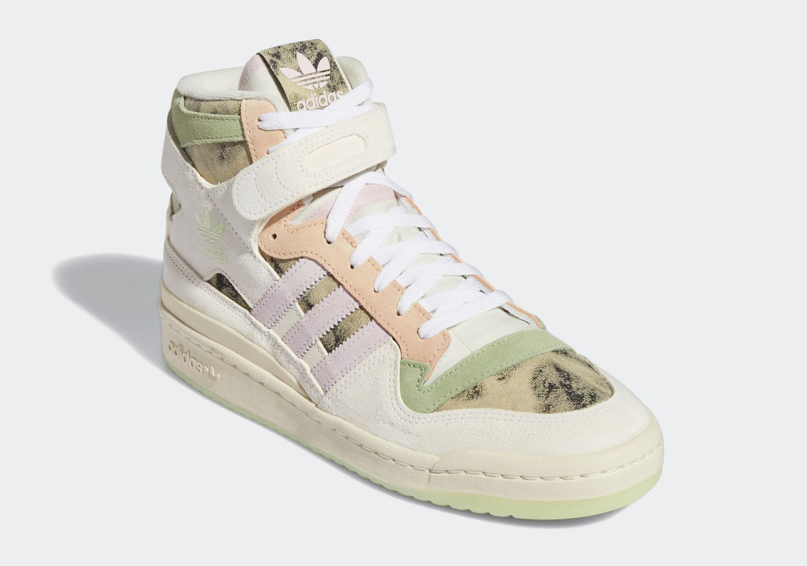 The adidas Forum ’84 High Heads Into 2022 With “Acid Wash” Makeover