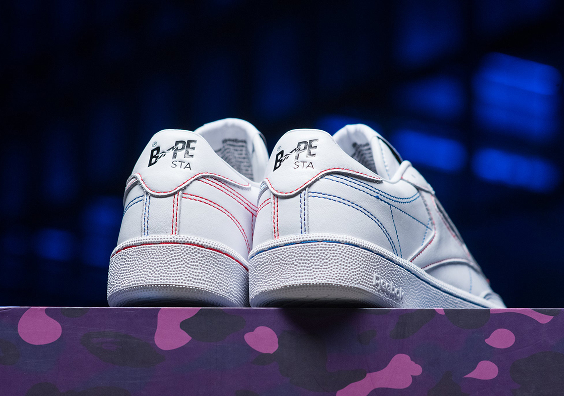 Bape Reebok Club C Photos 1