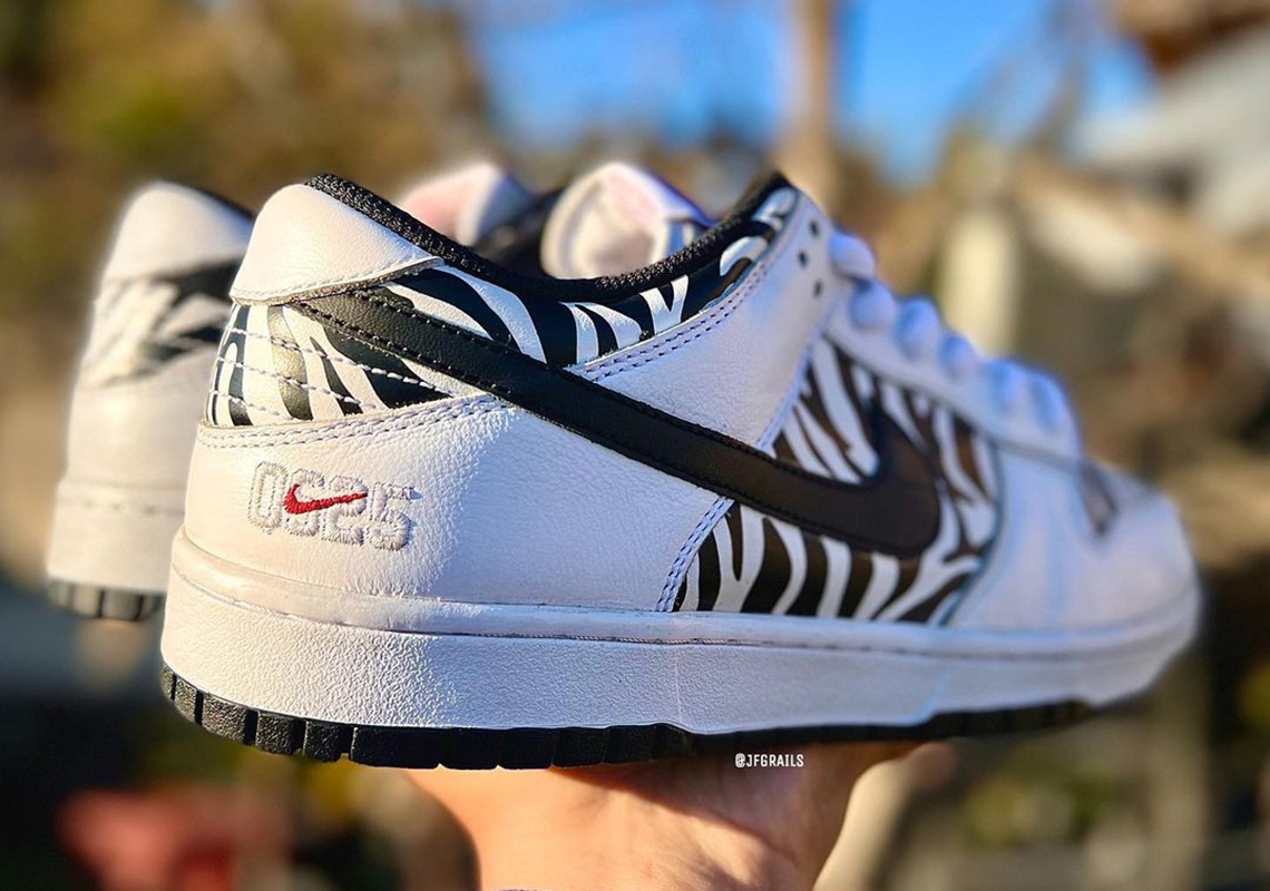Quartersnacks Nike Sb Dunk Low White 1
