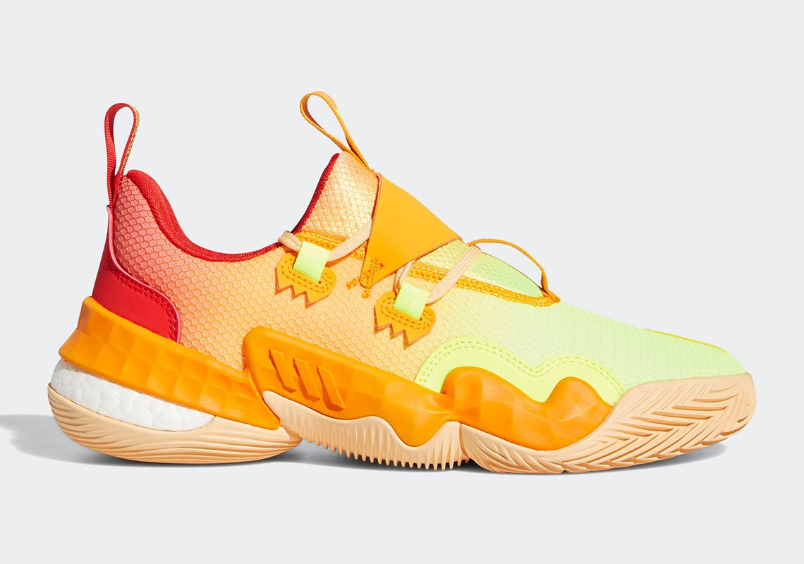 Adidas Trae Young 1 Peach Gy0296 4