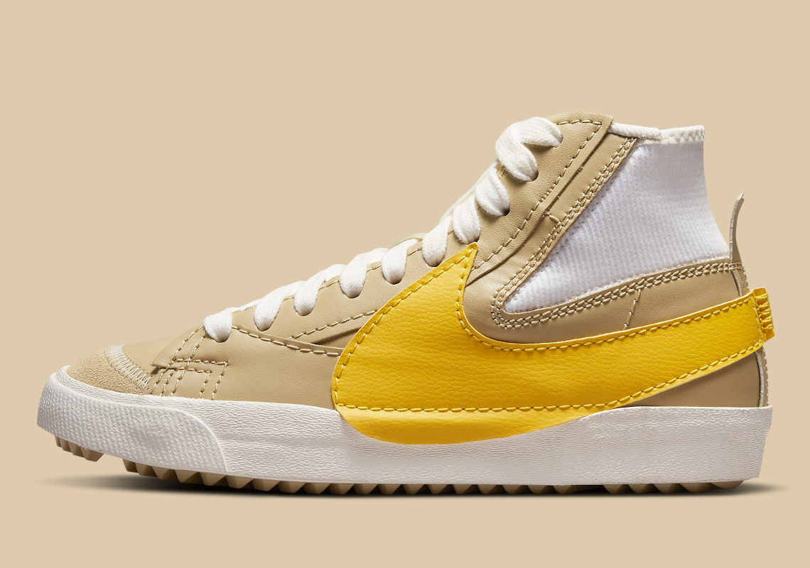 “Vivid Sulfur”-Colored Swooshes Land On The Women’s Nike Blazer Mid Jumbo