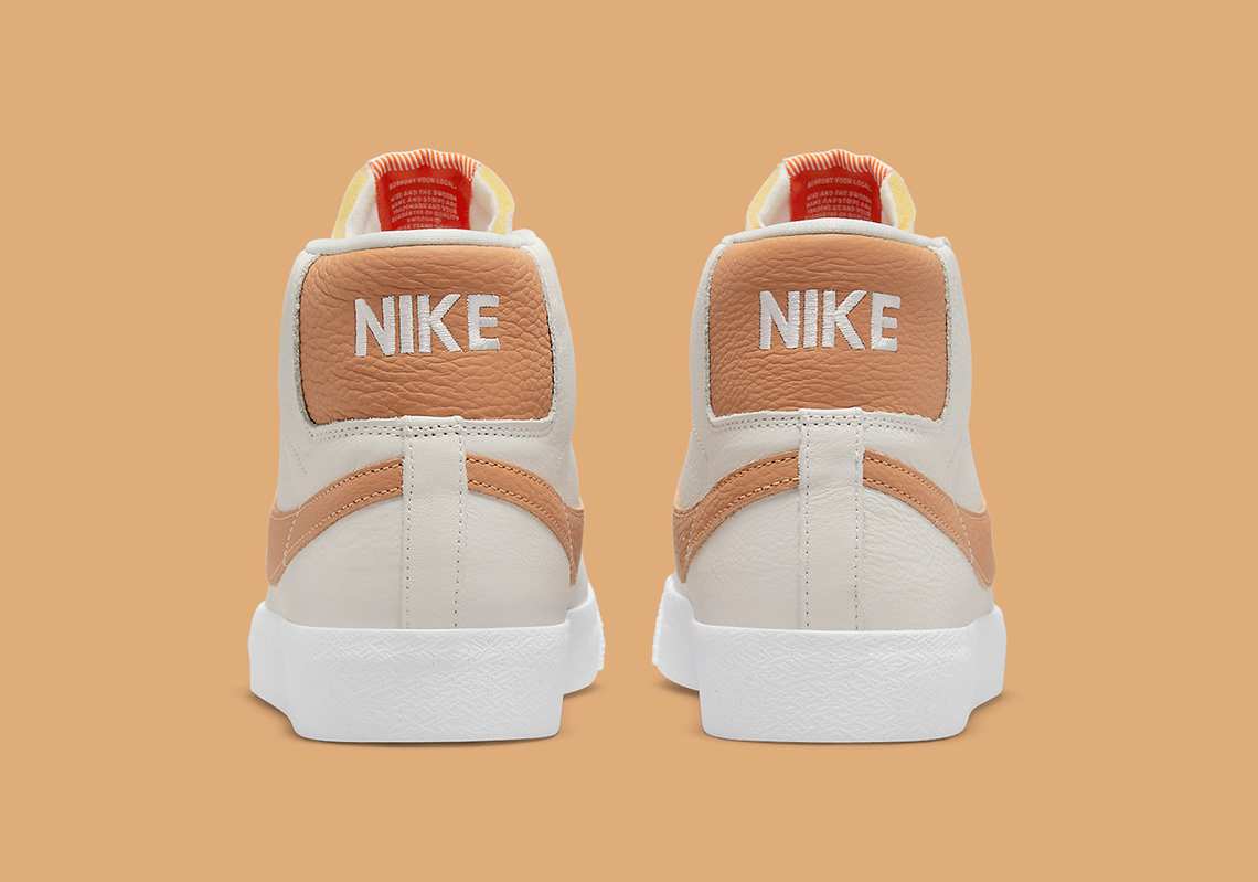Nike Sb Blazer Mid Orange Label Dm0587 100 6