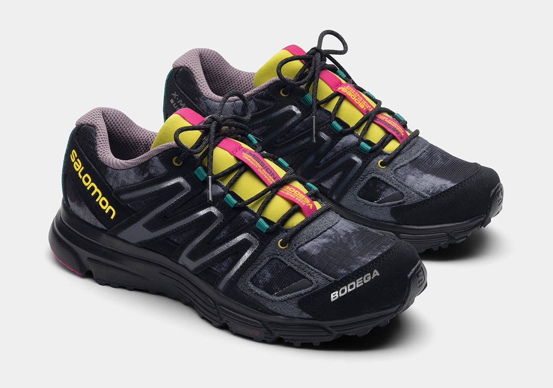 Bodega Brings “Stormy Sky” Tie-Dye To The Salomon X-Mission 4 “Full Bleed”