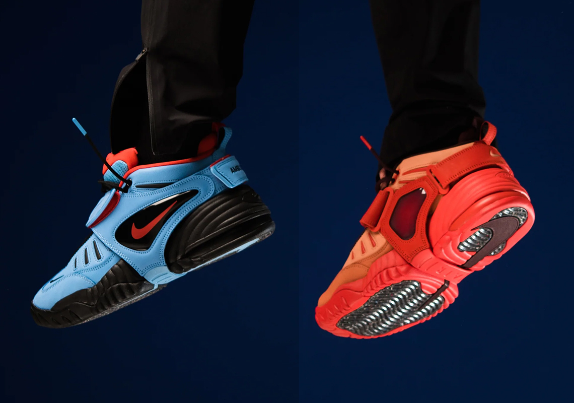 Where To Buy The AMBUSH x Nike Air Adjust Force “Light Madder Root” + “University Blue”