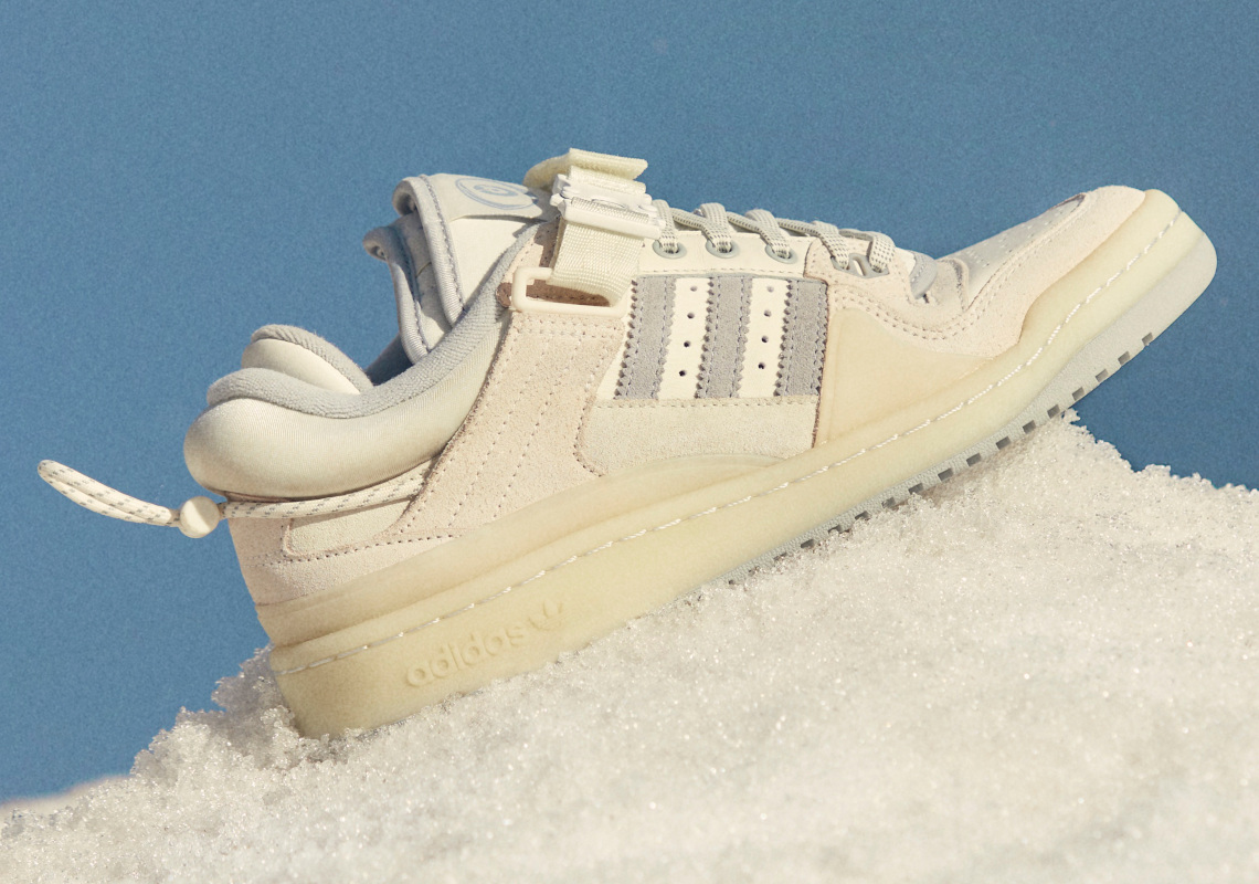 Bad Bunny Adidas Forum Buckle Low White Hq2153 001